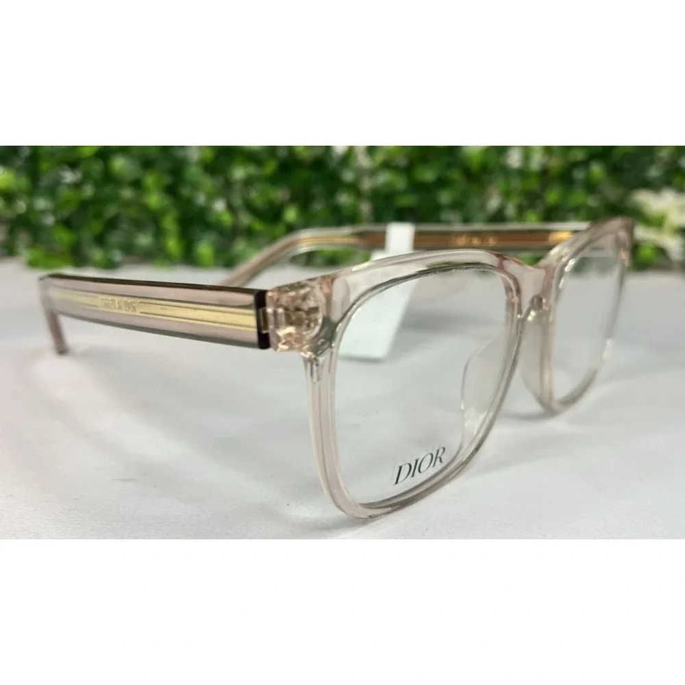 Christian Dior Spirito Square Clear Eyeglasses Frames 53-17- 140 - PREOWNED